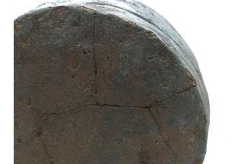 室町時代　古備前焼　波状文　高さ 約23cm　素朴な味わいがある壺(花生、花瓶、花器、花入れ、壷)(R-078695)