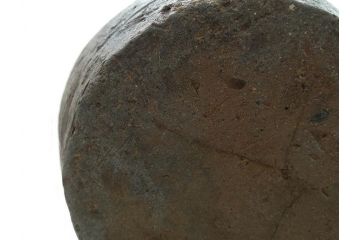 室町時代　古備前焼　波状文　高さ 約23cm　素朴な味わいがある壺(花生、花瓶、花器、花入れ、壷)(R-078695)
