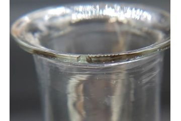 大正〜昭和初期　ひな道具　目出鯛　雛徳利　レトロな雰囲気が魅力的な蓋付きガラス徳利2点セット(金彩、ビン、箱付き、硝子、笹、瓶、ひな祭り)(R-078699)