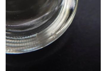 大正〜昭和初期　ひな道具　目出鯛　雛徳利　レトロな雰囲気が魅力的な蓋付きガラス徳利2点セット(金彩、ビン、箱付き、硝子、笹、瓶、ひな祭り)(R-078699)