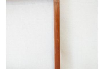 昭和初期　古民具　竹製　竹の素材を生かしたデザインの小さな衣桁(手拭い、ハンガーラック、着物掛け、衣装掛け、タオル掛け)(R-078702)
