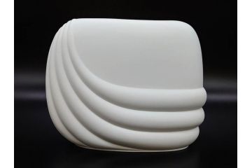 ドイツ　Rosenthal(ローゼンタール)　Studio-linie(スタジオライン)　シンプルながら飾り模様のデザイン性が光るベース2点&プレート7客セット(CLASSIC ROSE、クラシック・ローズ、ゴールドライン、花瓶、花器、花入、花生、磁器、中皿、大皿、洋食器、金彩)(R-078703)