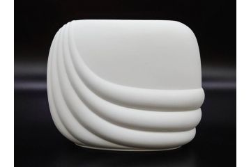 ドイツ　Rosenthal(ローゼンタール)　Studio-linie(スタジオライン)　シンプルながら飾り模様のデザイン性が光るベース2点&プレート7客セット(CLASSIC ROSE、クラシック・ローズ、ゴールドライン、花瓶、花器、花入、花生、磁器、中皿、大皿、洋食器、金彩)(R-078703)