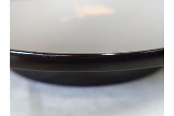 輪島塗　大向高洲堂　木製　絵変り金蒔絵　艶やかな漆に金蒔絵が映える銘々皿5客&茶托5客セット(茶道具、黒漆、漆器、菓子器、小皿、和食器、和皿、草花、共箱付き、栞付き)(R-078704)