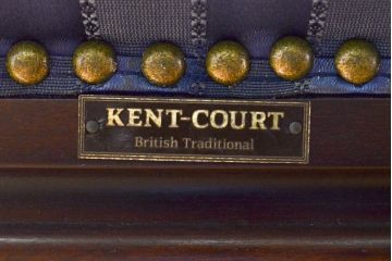 中古　maruni(マルニ木工)　KENT-COURT(ケントコート)　洗練された佇まいが美しいアームチェア(ラウンジチェア、一人掛け、椅子)(R-078708)