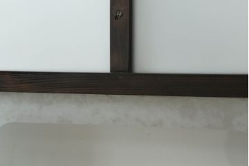 アンティーク建具　大正ロマン　ノスタルジックな空間を演出するガラス窓4枚セット(引き戸、ガラス戸)(R-078715)