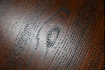 中古　美品　国産工芸家具　栓材　内部桐材　ひょうたんの透かし彫りが目を惹く文机(座机)(R-078720)