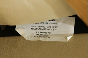 中古　EKORNES(エコーネス)　本革(レザー)　Mayfair(メイフェア)　ストレスレスチェア(S)とオットマンのセット　(R-078736)