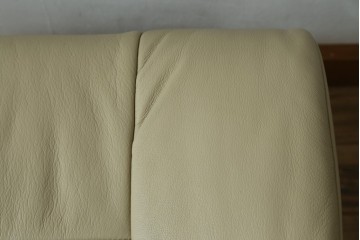 中古　EKORNES(エコーネス)　本革(レザー)　Mayfair(メイフェア)　ストレスレスチェア(S)とオットマンのセット　(R-078736)