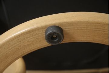中古　EKORNES(エコーネス)　本革(レザー)　メイフェア(Mayfair)　ストレスレスチェア(S)オットマン付き(リクライニングチェア、アームチェア、椅子、フットスツール、北欧)(R-078736)