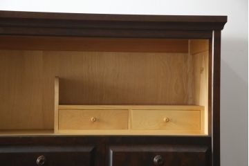 中古　北海道民芸家具　和洋どちらのお部屋にも馴染みやすい重ねタンス(衣装箪笥、収納箪笥、着物箪笥、和タンス、引き出し)(R-078739)