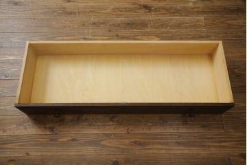 中古　北海道民芸家具　和洋どちらのお部屋にも馴染みやすい重ねタンス(衣装箪笥、収納箪笥、着物箪笥、和タンス、引き出し)(R-078739)