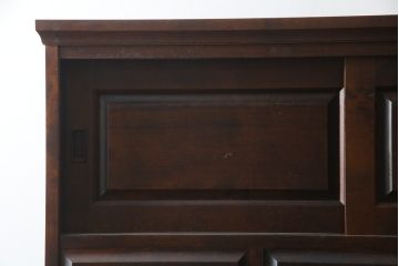 中古　北海道民芸家具　和洋どちらのお部屋にも馴染みやすい重ねタンス(衣装箪笥、収納箪笥、着物箪笥、和タンス、引き出し)(R-078739)