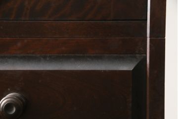 中古　北海道民芸家具　和洋どちらのお部屋にも馴染みやすい重ねタンス(衣装箪笥、収納箪笥、着物箪笥、和タンス、引き出し)(R-078739)