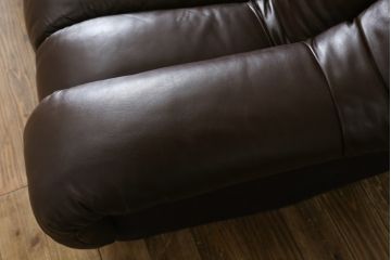 中古　デセデ(de Sede)　本革(レザー)　22連　お好みに合わせて自在にレイアウトできるスネークソファ(22ピース、店舗什器)(定価約800万円以上)(R-078743)