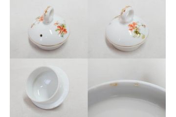 オールドノリタケ　NORITAKE　日本陶器會社　花柄　食卓が明るく華やかになるオールドノリタケまとめて17点セット(コップ2客、ティーポット、プレート8枚、ボウル6点、皿、カップ、金彩、ヤジロベー印、LOUISE、オレンジ、フラワー、草花、洋食器)(R-078753)