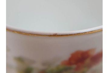 オールドノリタケ　NORITAKE　日本陶器會社　花柄　食卓が明るく華やかになるオールドノリタケまとめて17点セット(コップ2客、ティーポット、プレート8枚、ボウル6点、皿、カップ、金彩、ヤジロベー印、LOUISE、オレンジ、フラワー、草花、洋食器)(R-078753)