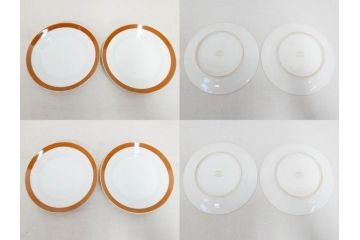 オールドノリタケ　NORITAKE　日本陶器會社　花柄　食卓が明るく華やかになるオールドノリタケまとめて17点セット(コップ2客、ティーポット、プレート8枚、ボウル6点、皿、カップ、金彩、ヤジロベー印、LOUISE、オレンジ、フラワー、草花、洋食器)(R-078753)