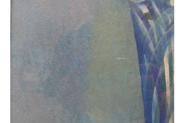 真作　小栗潮　「カーネション」　日本画　10号　絵画(カーネーション、共シール、額装、花、落款印、肉筆)(R-078754)