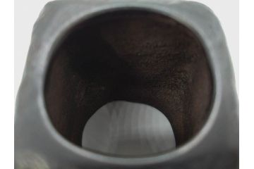 御釜師　山口浄雄　鋳銅　重厚感の中に和の趣を感じる四方蓋置(茶道具、茶器、煎茶道具、共箱付き)(R-078755)