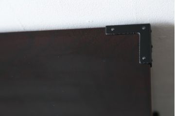 中古　美品　仙台箪笥　渡辺家具店　美しい漆の光沢と存在感のある金具が目を惹く小引き出し(船箪笥、舟箪笥、小箪笥、小物収納)(R-078786)