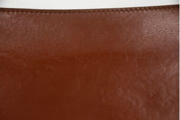 中古　Cassina(カッシーナ)　412　CAB(キャブ)　MARIO BELLINI(マリオベリーニ)　シンプルモダンな空間づくりに活躍するアームレスチェア2脚セット(ダイニングチェア、椅子、イス、バラ売り可能)(定価2脚で約47万5千円)(R-078800)
