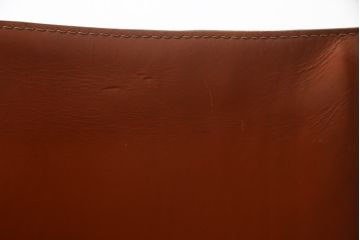中古　Cassina(カッシーナ)　412　CAB(キャブ)　MARIO BELLINI(マリオベリーニ)　シンプルモダンな空間づくりに活躍するアームレスチェア2脚セット(ダイニングチェア、椅子、イス、バラ売り可能)(定価2脚で約47万5千円)(R-078800)