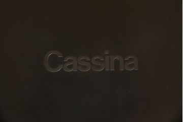中古　Cassina(カッシーナ)　412　CAB(キャブ)　MARIO BELLINI(マリオベリーニ)　シンプルモダンな空間づくりに活躍するアームレスチェア2脚セット(ダイニングチェア、椅子、イス、バラ売り可能)(定価2脚で約47万5千円)(R-078800)