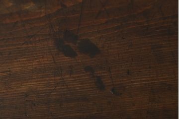 アジアンアンティーク　松材　金具の立派なバンダチ(バンダジ、半閉櫃、李朝箪笥、時代箪笥、収納箪笥、サイドボード)(R-078808)