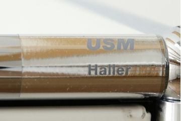 中古　USMハラー(USM Haller)　3列7段(3×7)　美しくシンプルなデザインが目を引く鉄製収納棚(戸棚、キャビネット)(定価約186万円)(R-078810)