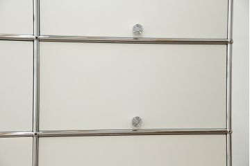中古　USMハラー(USM Haller)　3列7段(3×7)　美しくシンプルなデザインが目を引く鉄製収納棚(戸棚、キャビネット)(定価約186万円)(R-078810)