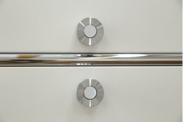 中古　USMハラー(USM Haller)　3列7段(3×7)　美しくシンプルなデザインが目を引く鉄製収納棚(戸棚、キャビネット)(定価約186万円)(R-078810)
