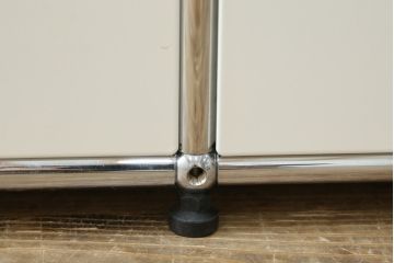中古　USMハラー(USM Haller)　3列7段(3×7)　美しくシンプルなデザインが目を引く鉄製収納棚(戸棚、キャビネット)(定価約186万円)(R-078810)