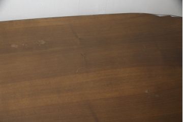 中古　最高級　イタリア輸入家具　マホガニー材　素晴らしい彫刻のダイニングテーブル(食卓、4人掛け、6人掛け)(定価約400万円)(R-078819)