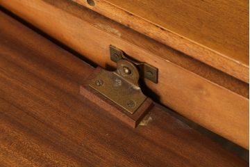 北欧ビンテージ　チーク材　シンプルですっきりとした佇まいが魅力的なエクステンションテーブル(ダイニングテーブル、4人掛け、6人掛け、食卓、作業台、ヴィンテージ)(R-078820)