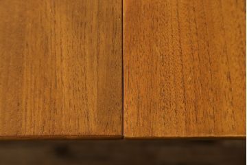 北欧ビンテージ　チーク材　シンプルですっきりとした佇まいが魅力的なエクステンションテーブル(ダイニングテーブル、4人掛け、6人掛け、食卓、作業台、ヴィンテージ)(R-078820)