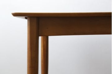 北欧ビンテージ　チーク材　シンプルですっきりとした佇まいが魅力的なエクステンションテーブル(ダイニングテーブル、4人掛け、6人掛け、食卓、作業台、ヴィンテージ)(R-078820)