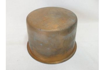 明治期　時代物　上手物　彫刻　鎌倉彫り　菊文　深みのある漆が上品な火鉢(漆器、木製、丸火鉢、手あぶり)(R-078824)