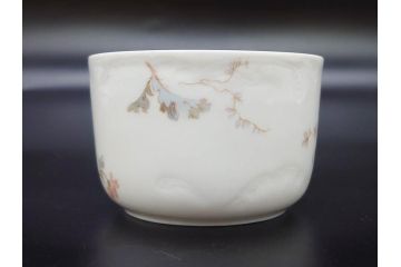 ビンテージ　フランス　LIMOGES(リモージュ)　HAVILAND(アビランド)　淡い花柄が上品なカップ&ソーサー7客セット(ヴィンテージ、金彩、フラワー、C&S、磁器、洋食器)(R-078840)