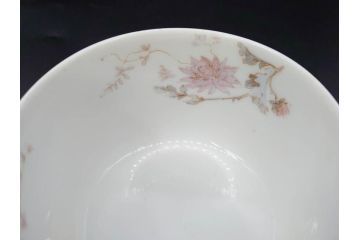 ビンテージ　フランス　LIMOGES(リモージュ)　HAVILAND(アビランド)　淡い花柄が上品なカップ&ソーサー7客セット(ヴィンテージ、金彩、フラワー、C&S、磁器、洋食器)(R-078840)