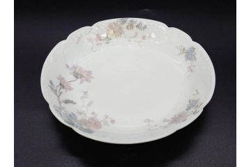 ビンテージ　フランス　LIMOGES(リモージュ)　HAVILAND(アビランド)　淡い花柄が上品なカップ&ソーサー7客セット(ヴィンテージ、金彩、フラワー、C&S、磁器、洋食器)(R-078840)