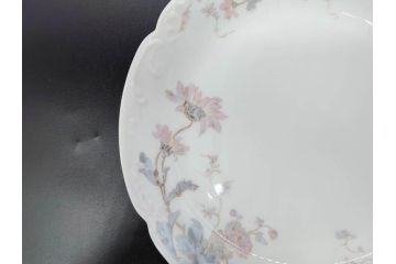 ビンテージ　フランス　LIMOGES(リモージュ)　HAVILAND(アビランド)　淡い花柄が上品なカップ&ソーサー7客セット(ヴィンテージ、金彩、フラワー、C&S、磁器、洋食器)(R-078840)