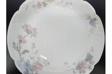 ビンテージ　フランス　LIMOGES(リモージュ)　HAVILAND(アビランド)　淡い花柄が上品なカップ&ソーサー7客セット(ヴィンテージ、金彩、フラワー、C&S、磁器、洋食器)(R-078840)