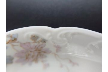 ビンテージ　フランス　LIMOGES(リモージュ)　HAVILAND(アビランド)　淡い花柄が上品なカップ&ソーサー7客セット(ヴィンテージ、金彩、フラワー、C&S、磁器、洋食器)(R-078840)