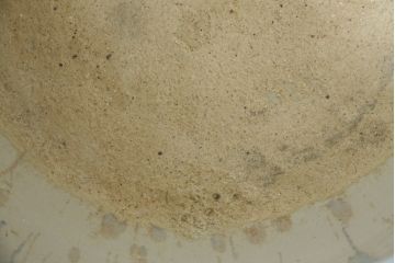 和製アンティーク　明治〜大正期　大型!!　菊の図　繊細な図柄が美しい瀬戸火鉢(鉢カバー、傘立て)(R-078848)