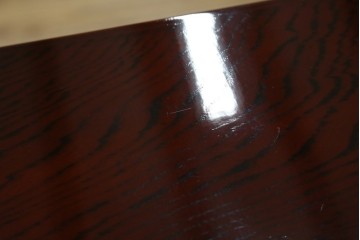 中古　美品!!　木地呂塗りに漆絵が美しい特注品の岩谷堂箪笥　定価約150万円　(R-078854)