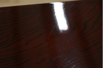 中古　美品!!　木地呂塗りに漆絵が美しい特注品の岩谷堂箪笥　定価約150万円　(R-078854)