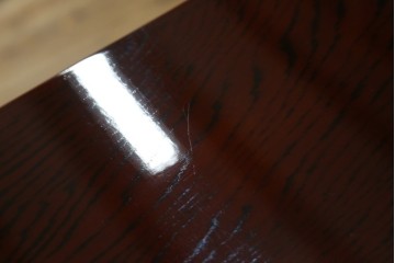 中古　美品!!　木地呂塗りに漆絵が美しい特注品の岩谷堂箪笥　定価約150万円　(R-078854)