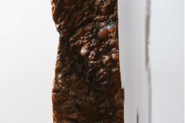 和製ビンテージ　美品　上手物!!　楓玉杢材　重厚な一枚板の衝立て(パーテーション、衝い立て、つい立て、間仕切り、ディスプレイ、ヴィンテージ)(R-078858)