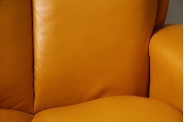中古　EKORNES(エコーネス)　Stressless Magic(ストレスレス マジック)　シグニチャー　Sサイズ　本革　オットマン付きストレスレスチェア(レザー、リクライニングチェア、一人掛けソファ、1P、アームチェア、フットスツール)(R-078861)